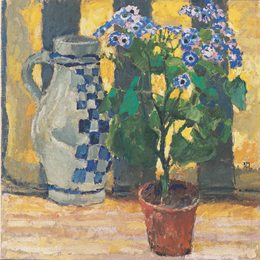 《花盆陶瓷壶》科罗曼·莫塞尔(Koloman Moser)高清作品欣赏