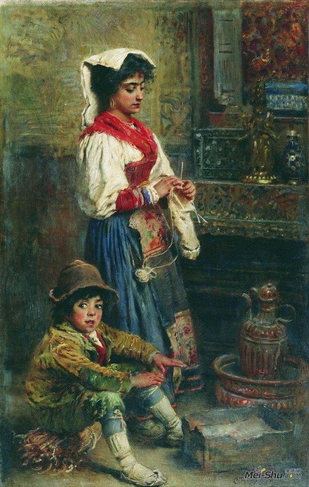 康斯坦丁·馬科夫斯基(konstantin makovsky)高清作品欣賞