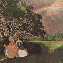 《彩虹》康斯坦丁·索莫夫(Konstantin Somov)高清作品欣赏