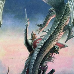 康斯坦丁·瓦西利耶夫(Konstantin Vasilyev)高清作品:Dobrynyas battle with a dragon