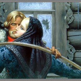 《在另一个窗口》康斯坦丁·瓦西利耶夫(Konstantin Vasilyev)高清作品欣赏