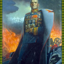 《朱可夫元帅》康斯坦丁·瓦西利耶夫(Konstantin Vasilyev)高清作品欣赏