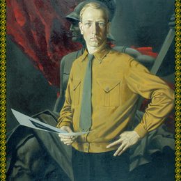 《自画像》康斯坦丁·瓦西利耶夫(Konstantin Vasilyev)高清作品欣赏