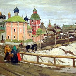 《特洛伊特萨》康斯坦丁·由安(Konstantin Yuon)高清作品欣赏