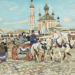 《乌格利奇三重》康斯坦丁·由安(Konstantin Yuon)高清作品欣赏