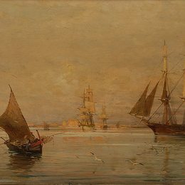 《晨捕》康斯坦丁·沃拉纳基思(Konstantinos Volanakis)高清作品欣赏