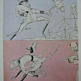 《无题》库克里尼客西(Kukryniksy)高清作品欣赏