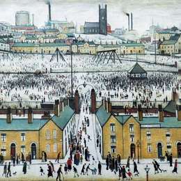 《英国在玩》L·S·洛里(L. S. Lowry)高清作品欣赏