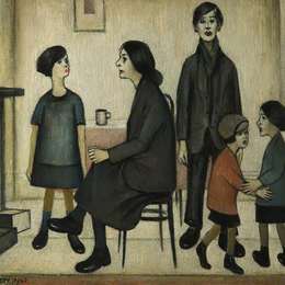 《龃龉1》L·S·洛里(L. S. Lowry)高清作品欣赏