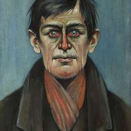 《男人的头颅》L·S·洛里(L. S. Lowry)高清作品欣赏