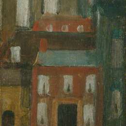 《老索尔福德街景》L·S·洛里(L. S. Lowry)高清作品欣赏