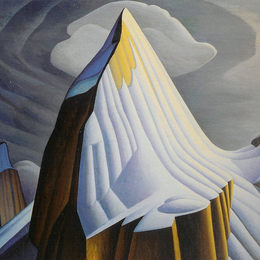 《勒弗罗伊山》劳伦斯哈里斯(Lawren Harris)高清作品欣赏