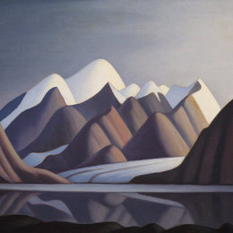 《托洛尔山，拜罗特岛》劳伦斯哈里斯(Lawren Harris)高清作品欣赏