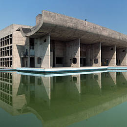 《昌迪加尔议会宫》勒·柯布西耶(Le Corbusier)高清作品欣赏