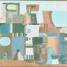 《自然死亡的新精神馆》勒·柯布西耶(Le Corbusier)高清作品欣赏