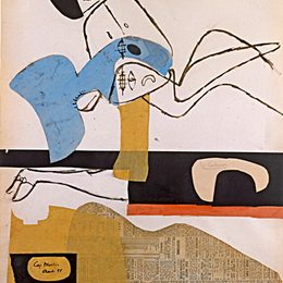 勒·柯布西耶(Le Corbusier)高清作品:Taureau (bull or beefy man) XVIII