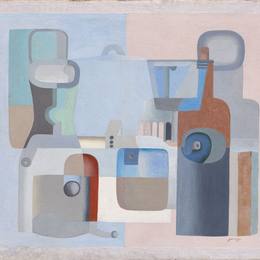 《静物充满空间》勒·柯布西耶(Le Corbusier)高清作品欣赏