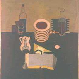 《静物和鸡蛋》勒·柯布西耶(Le Corbusier)高清作品欣赏