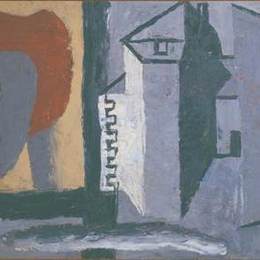 勒·柯布西耶(Le Corbusier)高清作品:T&amp;ampête de femme, V&amp;ampézelay