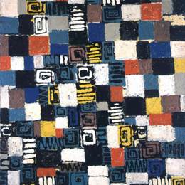 《无题（小图像系列）》李·克拉斯纳(Lee Krasner)高清作品欣赏
