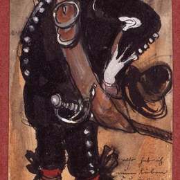《亨利·卢克斯的肖像》莱奥·施纳格(L&amp;amp#233o Schnug)高清作品欣赏