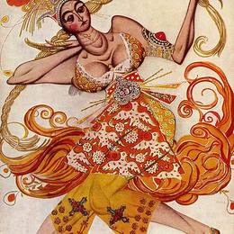 《火鸟服装设计》莱昂·巴克斯特(Leon Bakst)高清作品欣赏