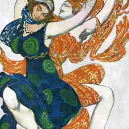 《歌剧服装设计》莱昂·巴克斯特(Leon Bakst)高清作品欣赏