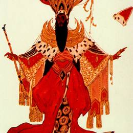 《约瑟夫·波蒂亚书》莱昂·巴克斯特(Leon Bakst)高清作品欣赏