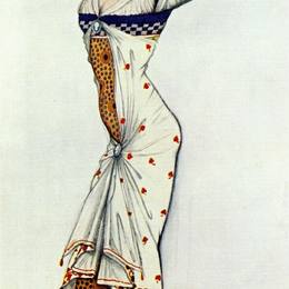 《女装设计》莱昂·巴克斯特(Leon Bakst)高清作品欣赏