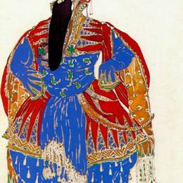 莱昂·巴克斯特(Leon Bakst)高清作品:Scheherazade shah shahriar