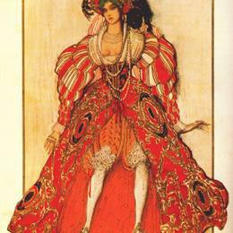 《约瑟夫波提乏的妻子的传说》莱昂·巴克斯特(Leon Bakst)高清作品欣赏