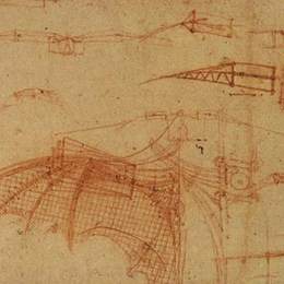 《飞行器设计》达·芬奇(Leonardo da Vinci)高清作品欣赏