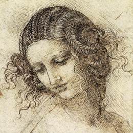 《研究勒达的负责人》达·芬奇(Leonardo da Vinci)高清作品欣赏