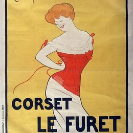 《紧身胸衣》莱昂纳托·卡佩罗(Leonetto Cappiello)高清作品欣赏