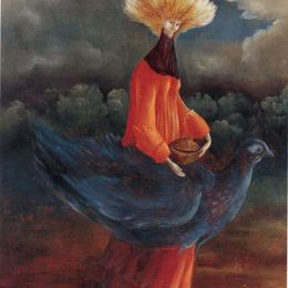 《帕特里奇女士的肖像》利奥诺拉·卡林顿(Leonora Carrington)高清作品欣赏