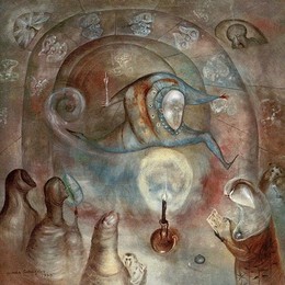 《杰克敏捷，杰克快》利奥诺拉·卡林顿(Leonora Carrington)高清作品欣赏