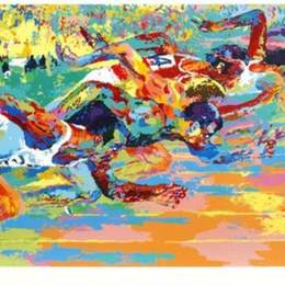 《奥运赛道》勒罗伊·内曼(LeRoy Neiman)高清作品欣赏