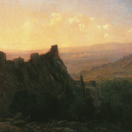 列夫拉格里奥(Lev Lagorio)高清作品:View of Tiflis