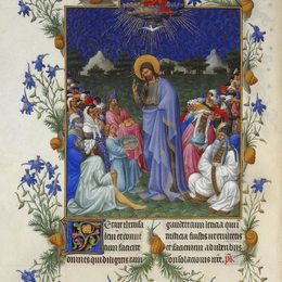 《群众的喂养》林堡兄弟(Limbourg brothers)高清作品欣赏