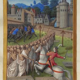 《死亡骑士》林堡兄弟(Limbourg brothers)高清作品欣赏