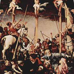 《被钉十字架》洛伦佐·洛图(Lorenzo Lotto)高清作品欣赏
