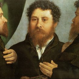 《从三个侧面看金匠》洛伦佐·洛图(Lorenzo Lotto)高清作品欣赏