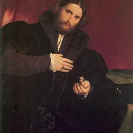 《你有一个金色的爪子》洛伦佐·洛图(Lorenzo Lotto)高清作品欣赏