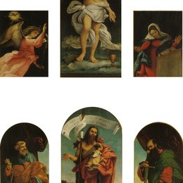 《蓬松蕨》洛伦佐·洛图(Lorenzo Lotto)高清作品欣赏