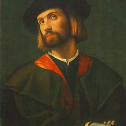 《人的肖像》洛伦佐·洛图(Lorenzo Lotto)高清作品欣赏