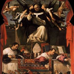《圣安东尼慈善机构》洛伦佐·洛图(Lorenzo Lotto)高清作品欣赏