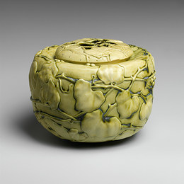 《弗吉尼亚爬虫盖碗》蒂凡尼(Louis Comfort Tiffany)高清作品欣赏
