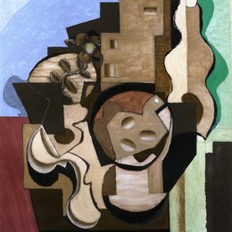 刘易斯·马库锡(Louis Marcoussis)高清作品:Hy&amp;ampères I