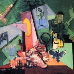 《蜜蜂》刘易斯·马库锡(Louis Marcoussis)高清作品欣赏