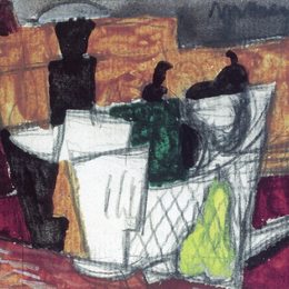 《静物》刘易斯·马库锡(Louis Marcoussis)高清作品欣赏